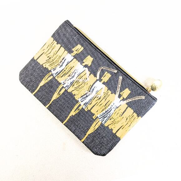 NWOT Ipsy Artistic Print Cosmetic / Makeup Pouch - Picture 3 of 6